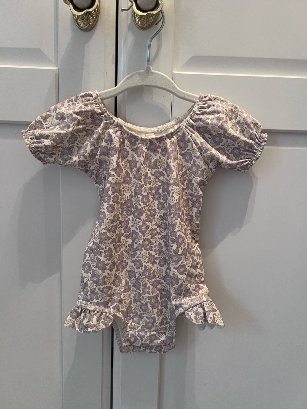 Quincy Mae Floral Swimsuit 0-3 mo